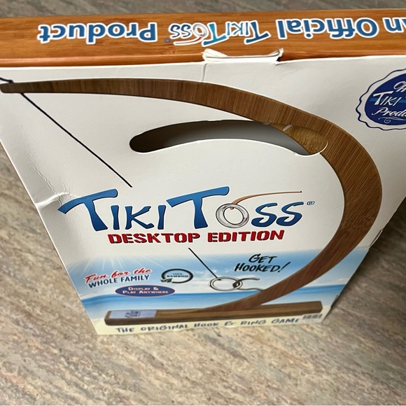NWT Tiki Toss Desktop Edition The original hook & ring game - Picture 6 of 12